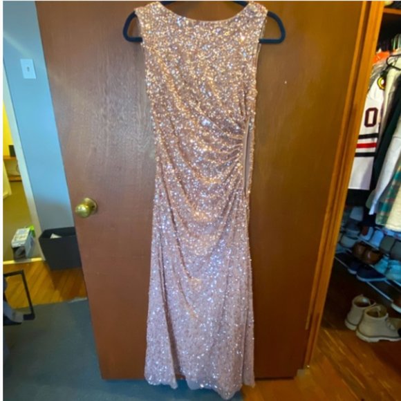 Adrianne Papell Rose Gold Style 40108 - Picture 1 of 2